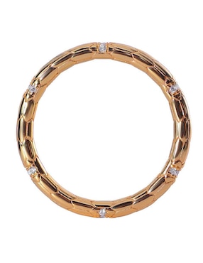 Anillo Gladkova Joyería P 925 de plata zirconia chapa de oro