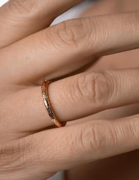 Anillo Gladkova Joyería P 925 de plata zirconia chapa de oro