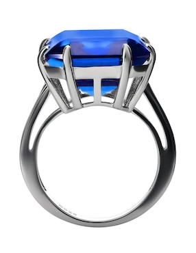 Anillo Gladkova Joyería P 925 de plata zafiro brillante