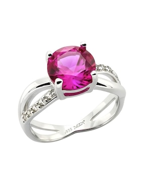 Anillo Zvezda Élan P 925 de plata circonita brillante
