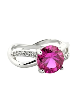 Anillo Zvezda Élan P 925 de plata circonita brillante