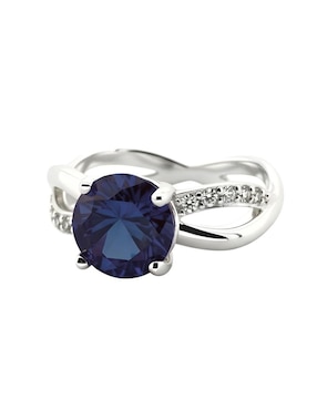 Anillo Zvezda Élan P 925 de plata circonita brillante