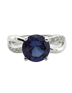 Anillo Zvezda Élan P 925 de plata circonita brillante