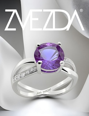 Anillo Zvezda Élan P 925 de plata circonita brillante