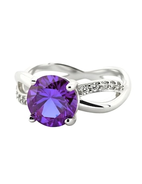 Anillo Zvezda Élan P 925 de plata circonita brillante