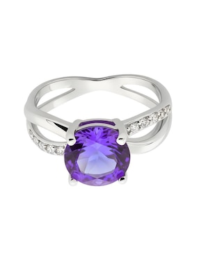 Anillo Zvezda Élan P 925 de plata circonita brillante