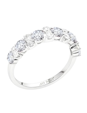 Anillo Zvezda Élan P 925 de plata circonita brillante