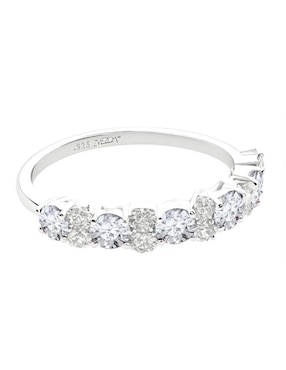 Anillo Zvezda Élan P 925 de plata circonita brillante