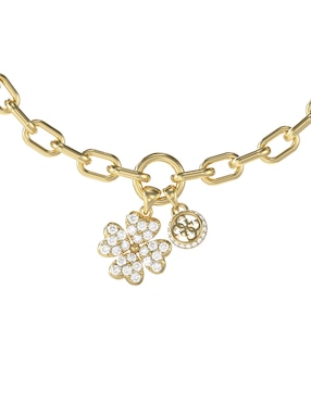 Brazalete Guess con circonita Love Bites con acabado pavé