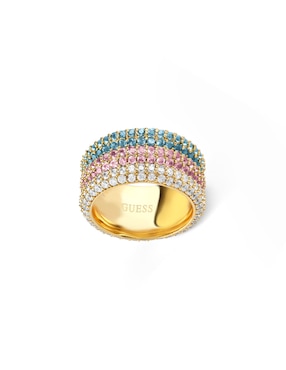 Anillo Guess Essenza circonita pavé