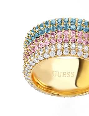 Anillo Guess Essenza circonita pavé