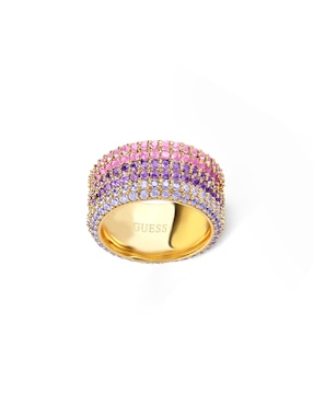 Anillo Guess Essenza circonita pavé