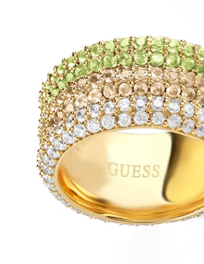Anillo Guess Essenza circonita pavé