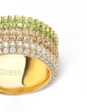 Anillo Guess Essenza circonita pavé