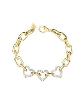 Brazalete Guess con circonita Beloved con acabado pavé