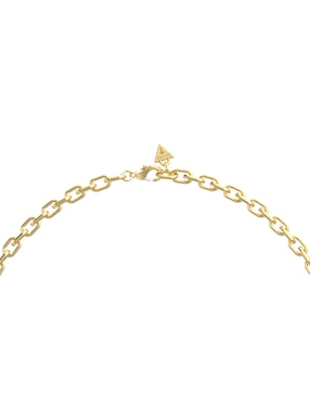 Collar de flor Guess Love Bites de acero inoxidable