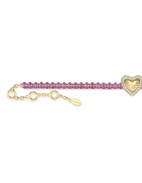Brazalete Guess con circonita Beloved con acabado pavé