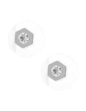Set aretes y collar de hexagonal Dkny