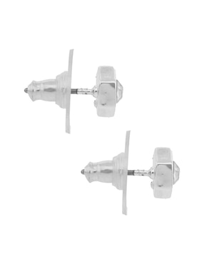Set aretes y collar de hexagonal Dkny