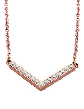 Set de collar y aretes Enso Rose Essence zirconia
