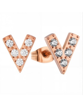 Set de collar y aretes Enso Rose Essence zirconia