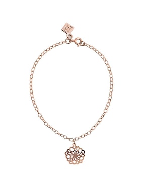 Pulsera Anante de plata P 925 Dalia con acabado baño de oro rosa