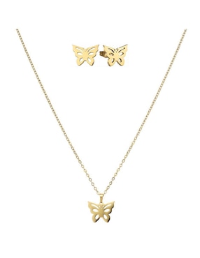 Set de collar y aretes Enso Butterfly spirit