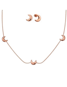 Set de collar y aretes Enso Moonlight charm