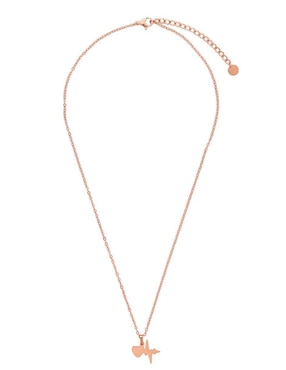 Set de collar y aretes Enso Heart glow