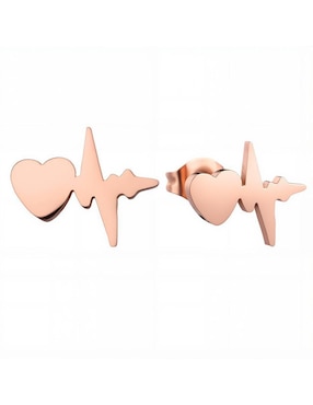 Set de collar y aretes Enso Heart glow