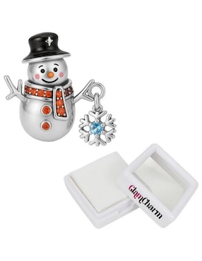 Charm de muñeco Glamcharm navidad de plata P 925