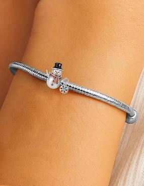 Charm de muñeco Glamcharm navidad de plata P 925