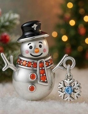 Charm de muñeco Glamcharm navidad de plata P 925