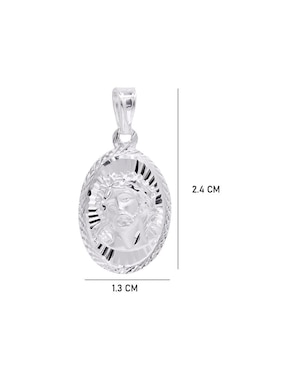 Dije ovalada Boscaini de plata P 925