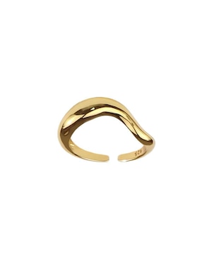 Anillo Mink Plata P 925 de plata chapa de oro