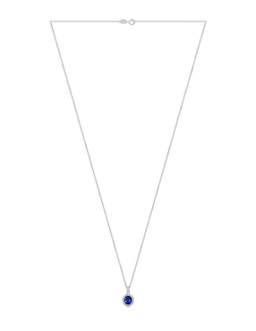 Collar ovalado Gladkova Joyería de plata P 925