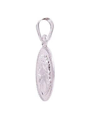 Dije circular Boscaini de plata P 925