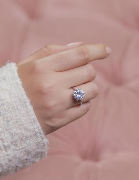 Anillo con gema Natalia Bojalil Luxury P 925 de plata zirconia pulido
