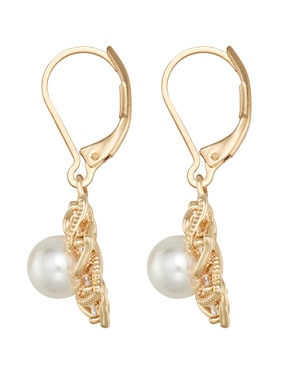 Aretes cortos de flor Napier Social Cz Ears
