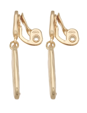 Aretes cortos Napier con acabado brillante