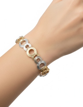 Pulsera Napier Mixed Pieces acabado brillante