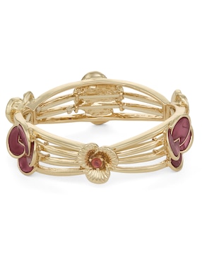 Pulsera Napier Origami Flowers acabado brillante