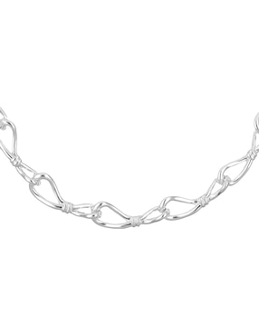 Collar de eslabones Napier Silver Bonds
