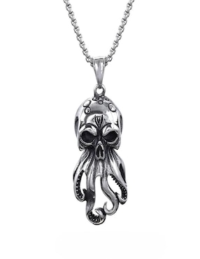 Collar con dije de calavera Nira