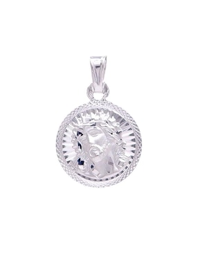 Dije redondo Boscaini de plata P 925