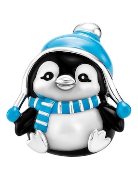 Charm de pingüino Glamcharm de plata P 925