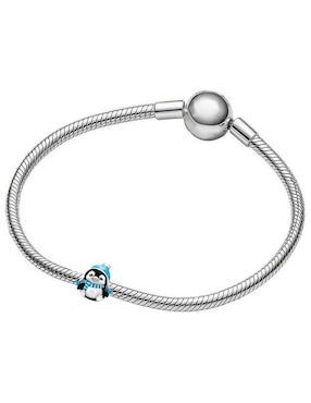 Charm de pingüino Glamcharm de plata P 925