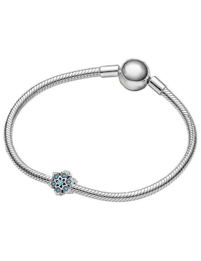 Charm de copo de nieve Glamcharm de plata P 925