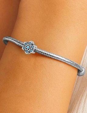 Charm de copo de nieve Glamcharm de plata P 925