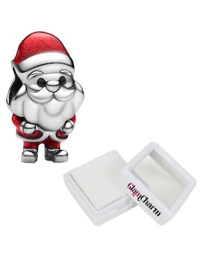 Charm de santa claus Glamcharm de plata P 925